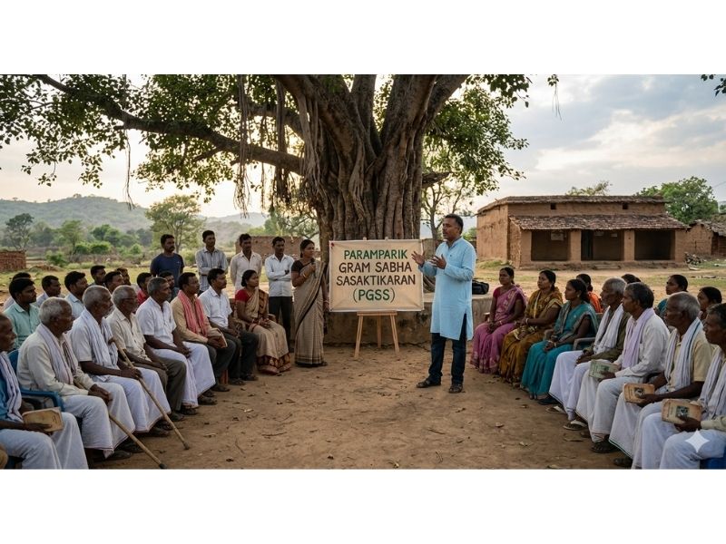 Paramparik Gram Sabha Sasaktikaran  